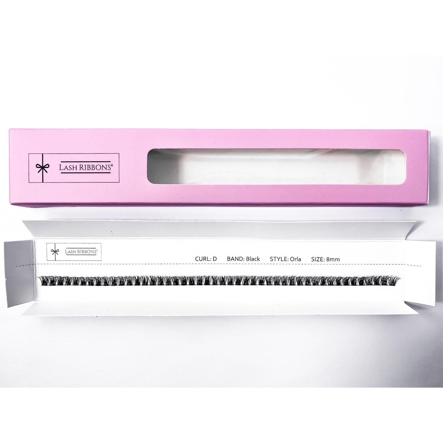 'D' Curl Black Lash Ribbons® Starter Kit (With Ultimate Bond)