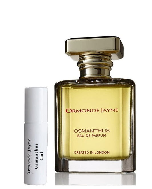 Ormonde Jayne Osmanthus samples