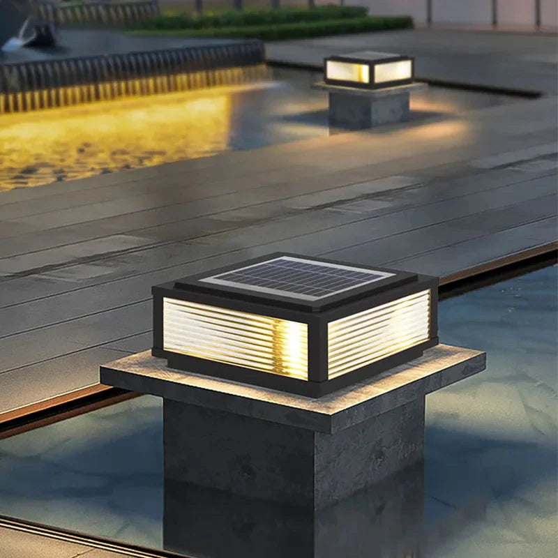 Outdoor LED Solar Door Lamp Waterproof