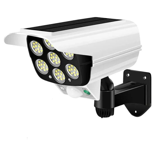 Outdoor Motion Sensor Solar Lights 77 LED Floodlight Waterproof