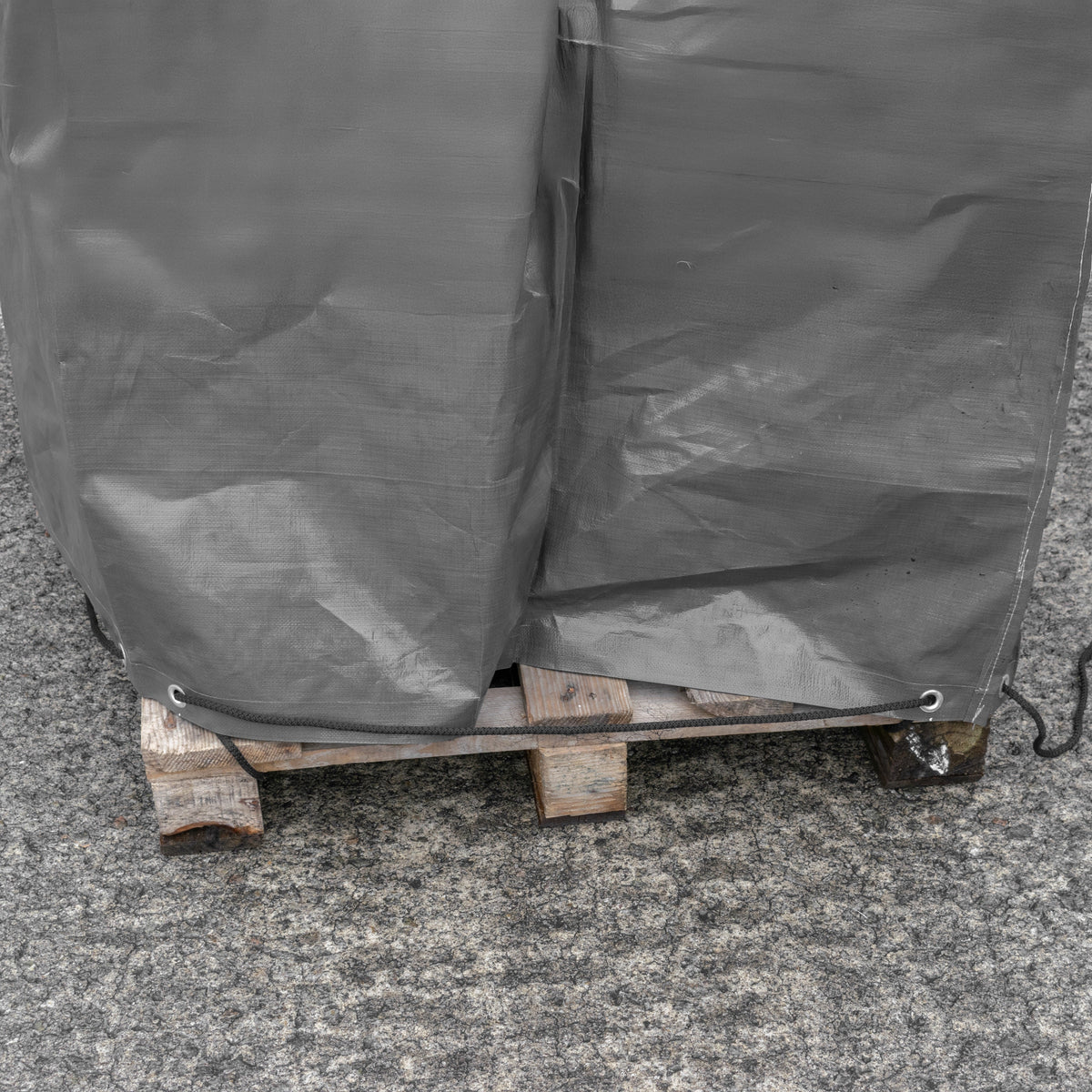 Pallet Bag Covers LARGE 1.3M x 1.3M x 2.2M Reinforced Eyelets Weatherproof Cover