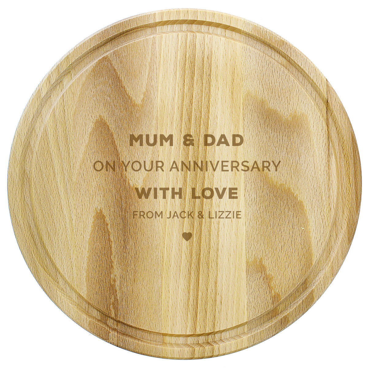 Personalised Round Chopping Board