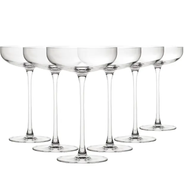 Savage Coupe Glasses - 220ml - Set of 6