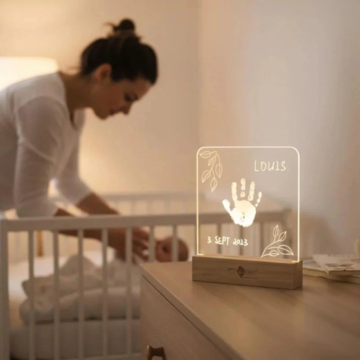 Petit Artichaut Illuminated Frame - Olive Tree