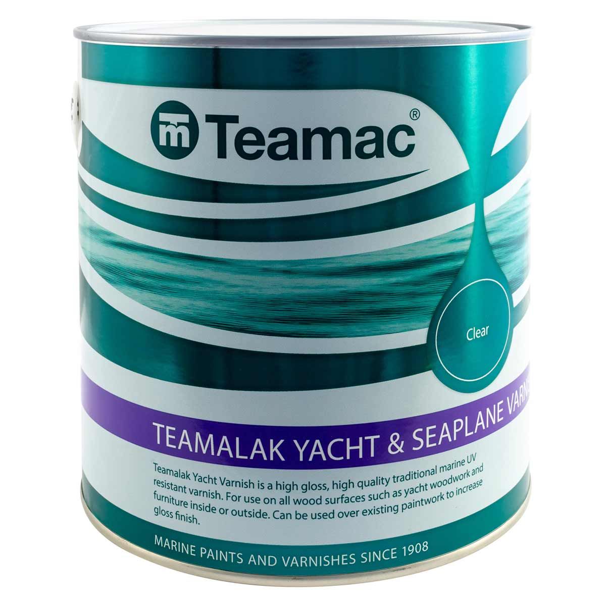 Teamalak Yacht & Seaplane Gloss Varnish (500ml) PA-401