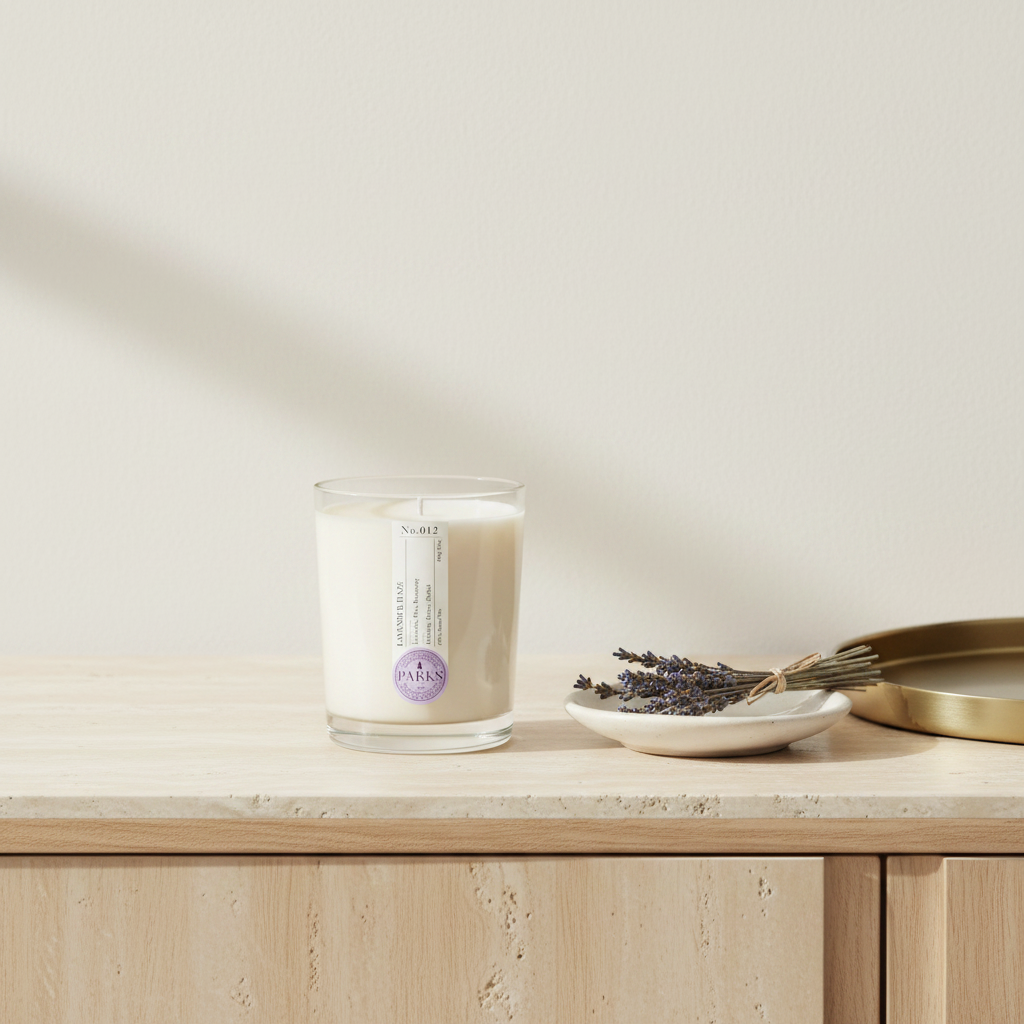 LAVENDER HAZE SCENTED CANDLE 180G