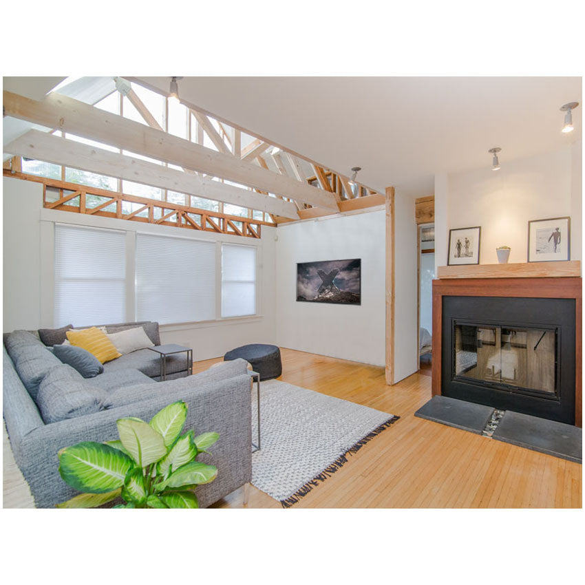 ProperAV TV Wall Bracket (23" - 43" / 15kg Capacity / VESA Max. 200x200) - Grey