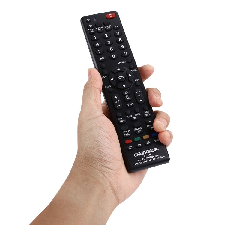 CHUNGHOP E-T919 Universal Remote Controller for TOSHIBA LED TV / LCD TV / HDTV / 3DTV, for TOSHIBA TV