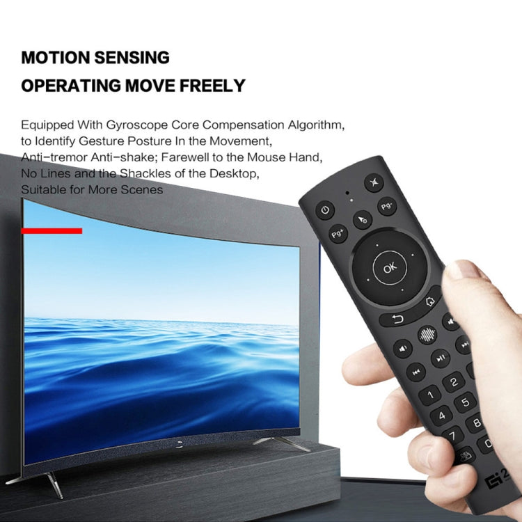 G20S Pro Voice Backlight Version 2.4G Air Mouse Remote Control, G20S Pro