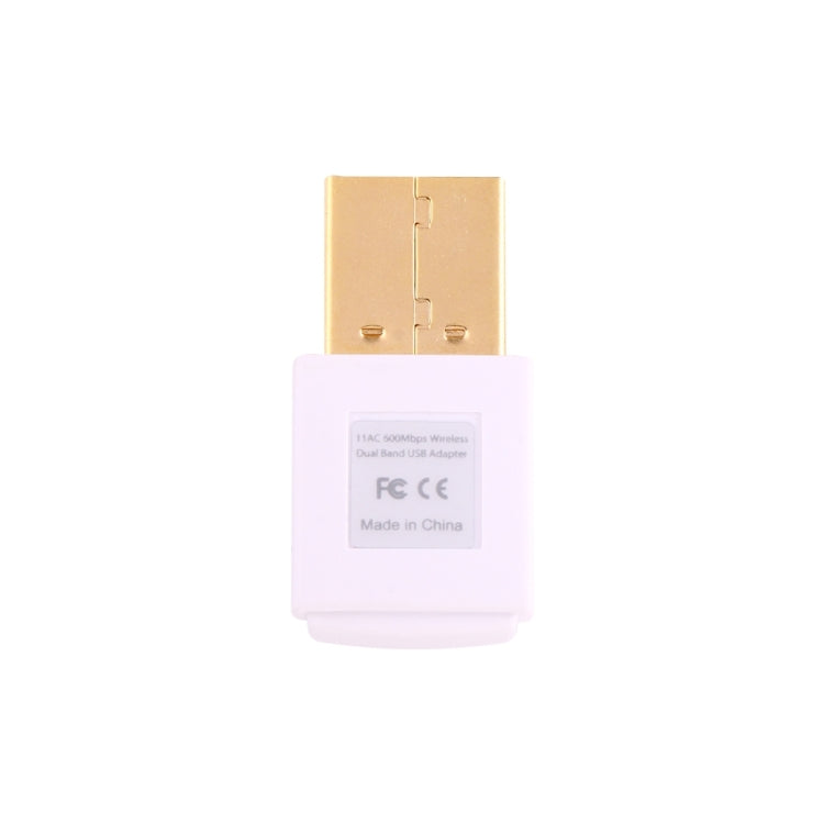 EDUP EP-AC1619 Mini Wireless USB 600Mbps 2.4G / 5.8Ghz 150M+433M Dual Band WiFi Network Card for Nootbook / Laptop / PC, EP-AC1619 600Mbps (White), EP-AC1619 600Mbps (Black)