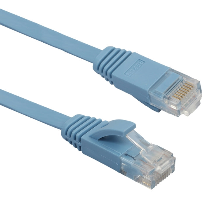 0.5m CAT6 Ultra-thin Flat Ethernet Network LAN Cable, Patch Lead RJ45, Length: 0.5m