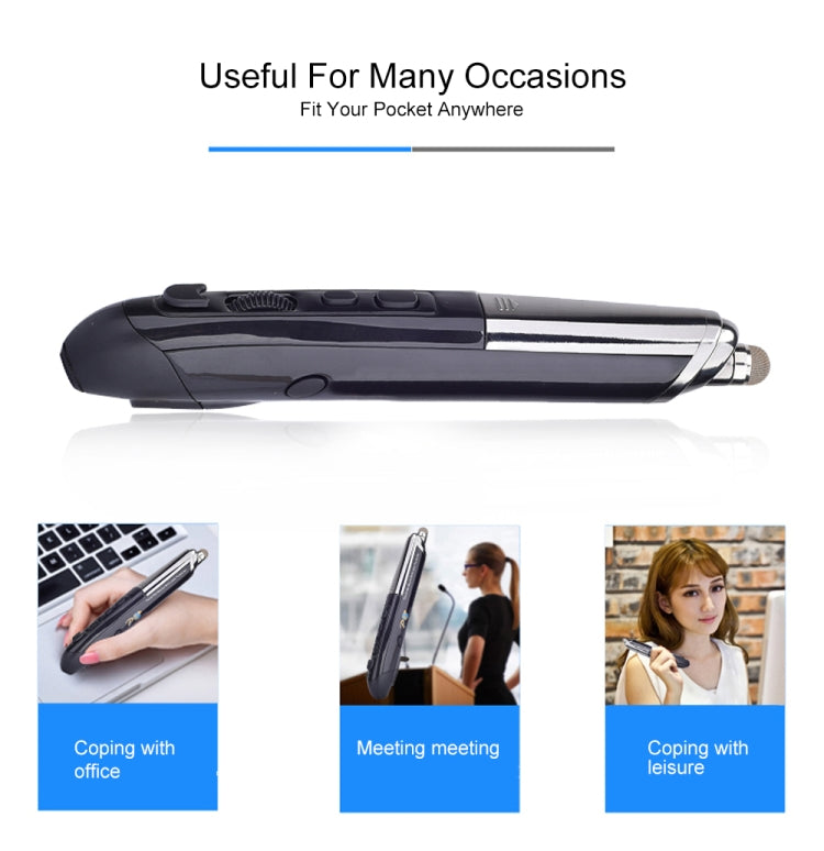 PR-08 6-keys Smart Wireless Optical Mouse with Stylus Pen & Laser Function, Laser Function Blue, Laser Function Red, Laser Function White, Laser Function Black, Laser Function Grey