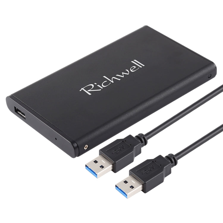 Richwell SATA R2-SATA-500GB 500GB 2.5 inch USB3.0 Super Speed Interface Mobile Hard Disk Drive, 500GB