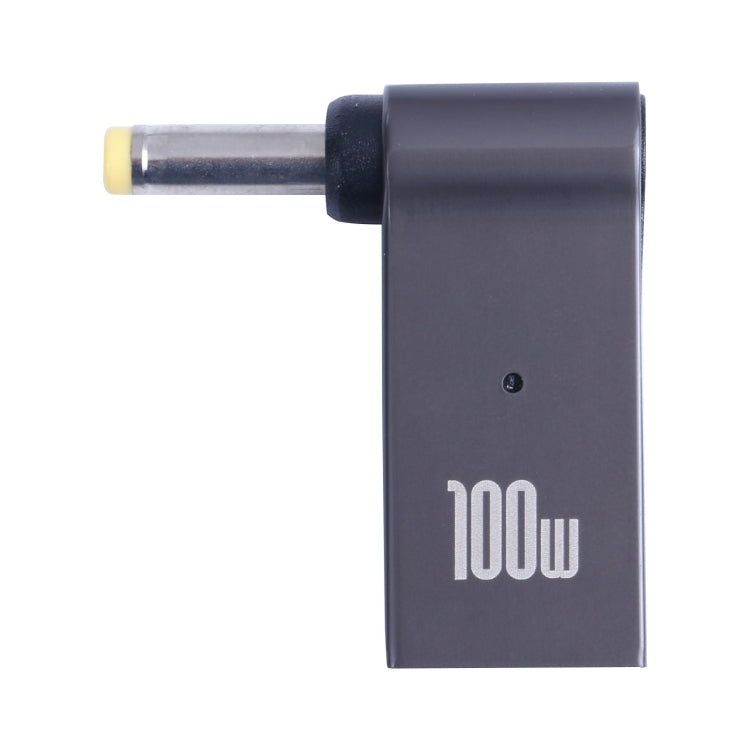 100W USB-C / Type-C Female to DC 4.0x1.7mm Male Computer Charging Adapter for Lenovo