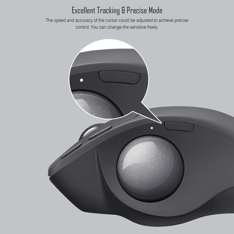Logitech MX ERGO S 440DPI Bluetooth + Unifying Dual-mode Wireless Trackball Optical Mouse, MX ERGO S