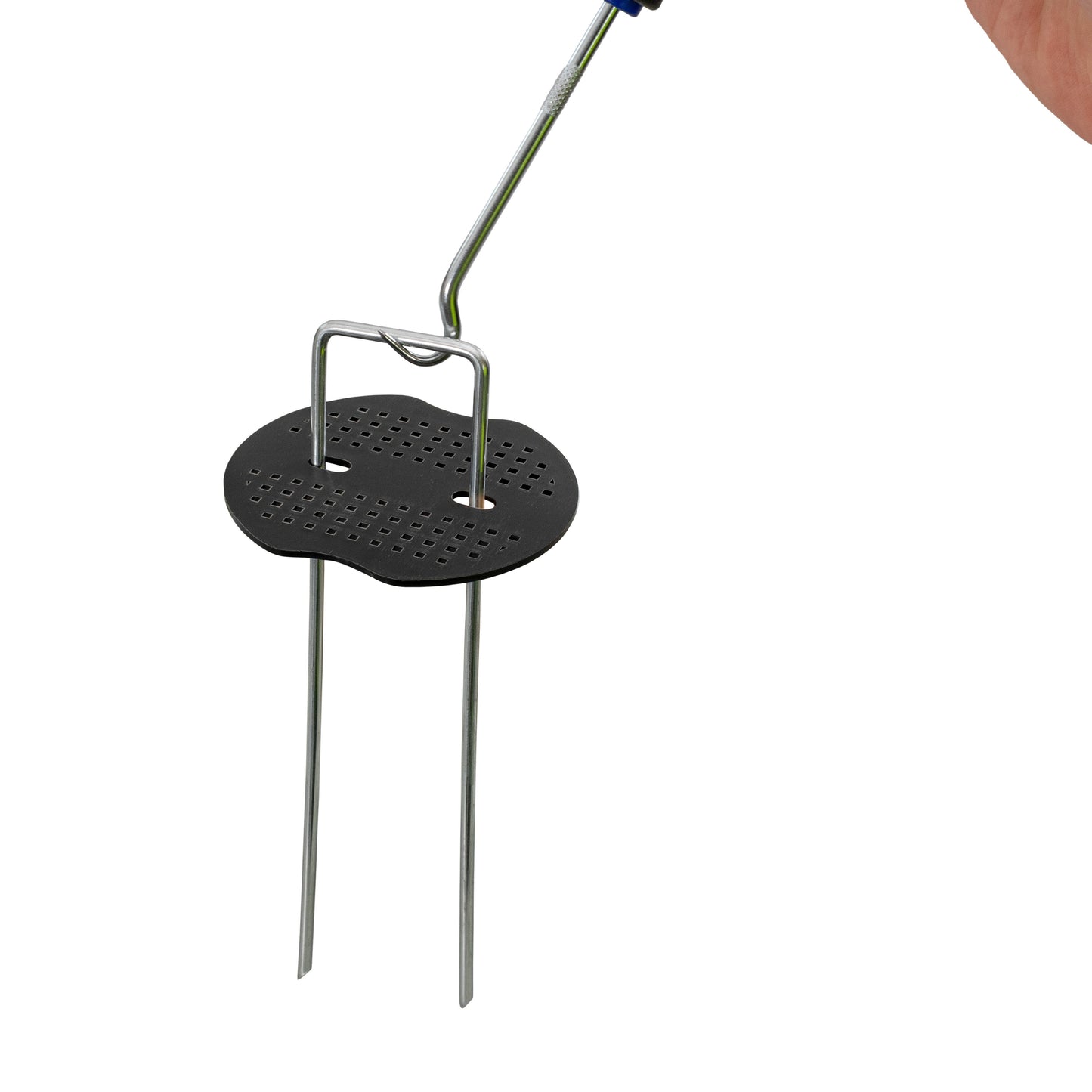 Weed Control Membrane Pegs Buffer Washer, 6in/150mm, Red for Garden Ground Cover