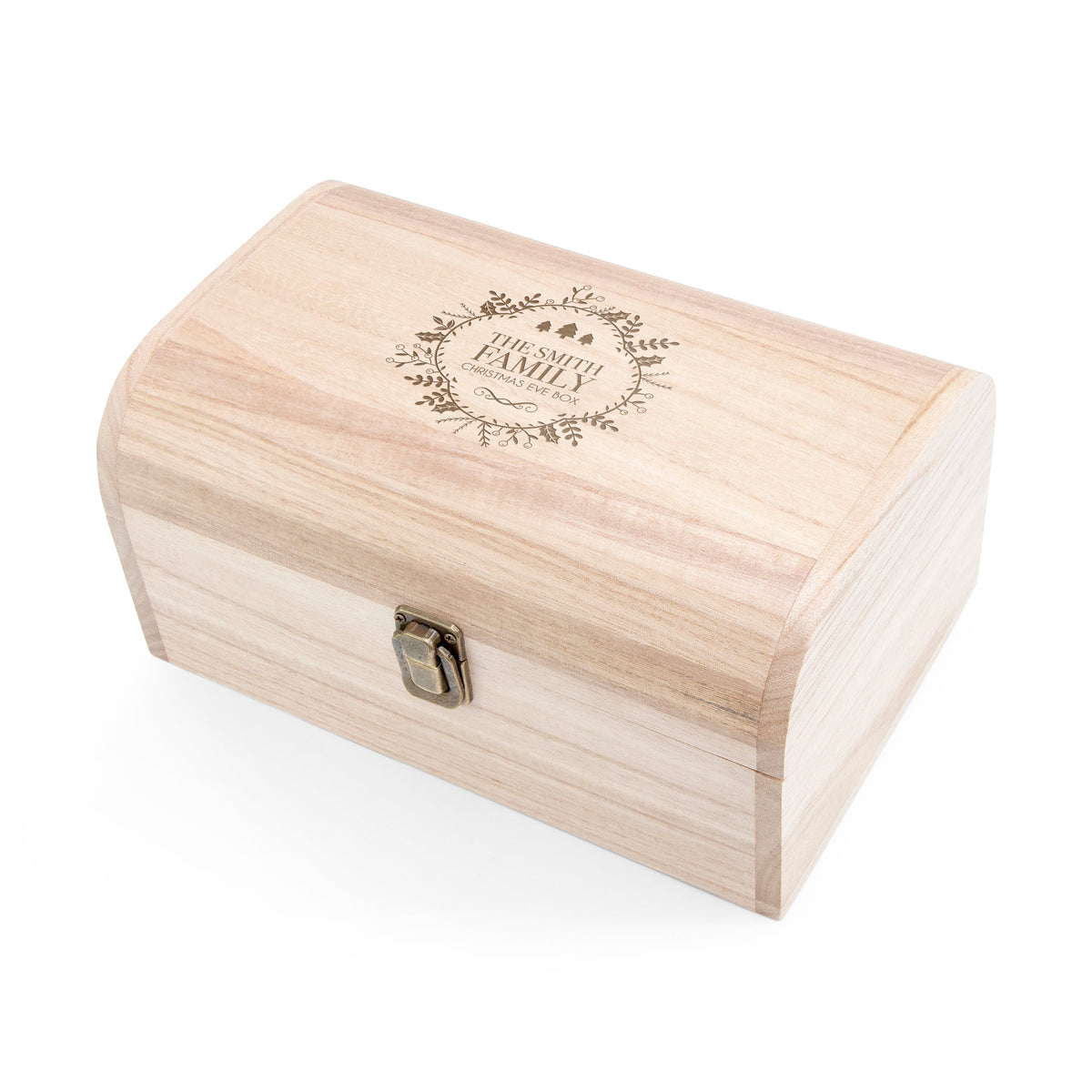 Personalised Traditional Family Christmas Eve Chest