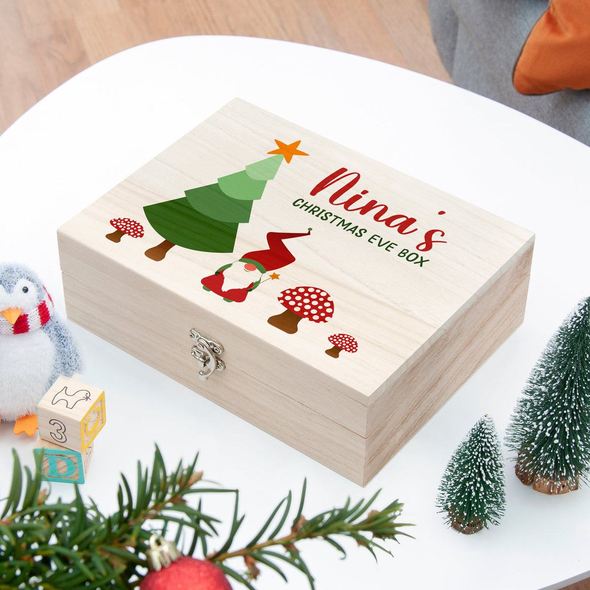 Personalised Gonk Christmas Eve Box