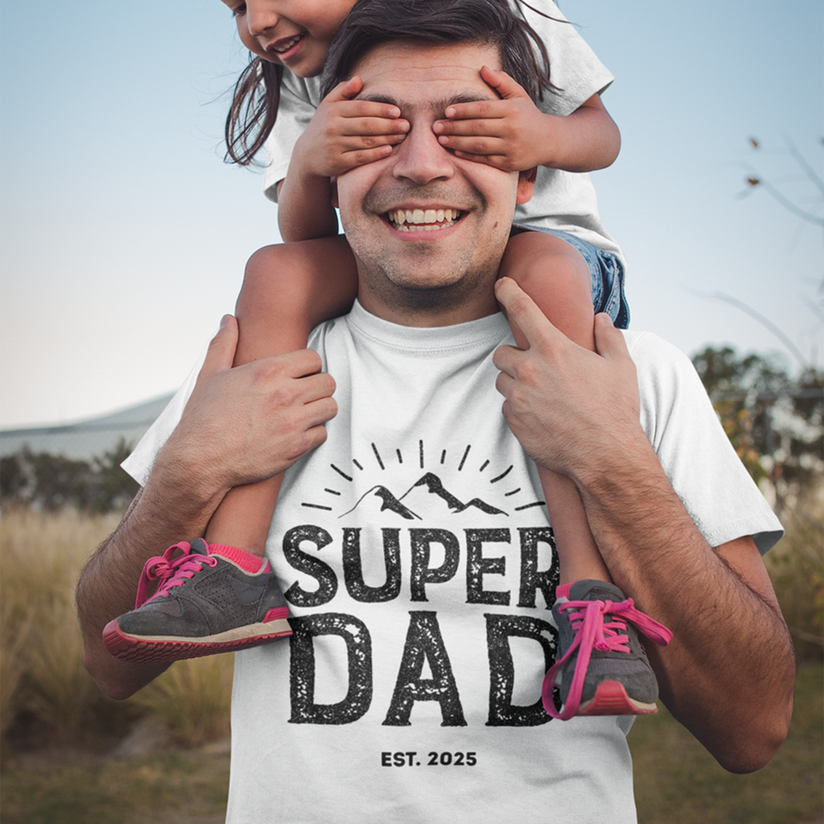 Personalised Super Dad T-Shirt