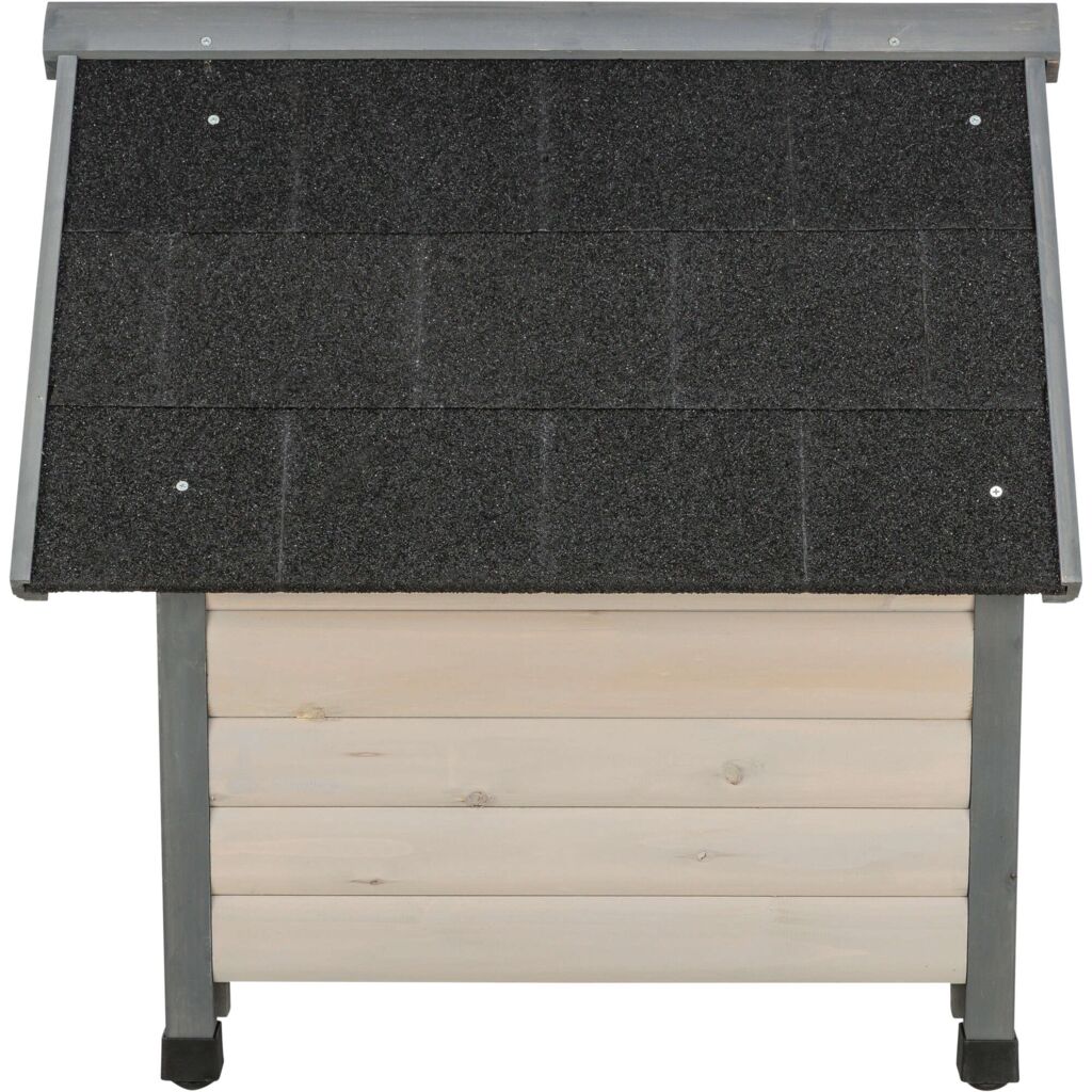 Trixie Dog Kennel Cottage – L: 96 × 105 × 112 cm, grey