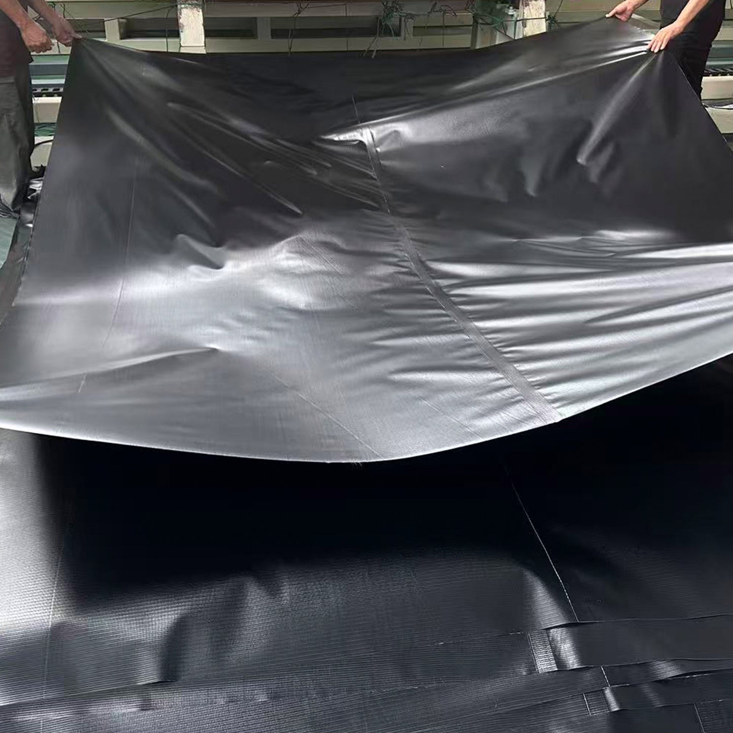 Black PVC 450gsm Pond Liner 1m x 1m
