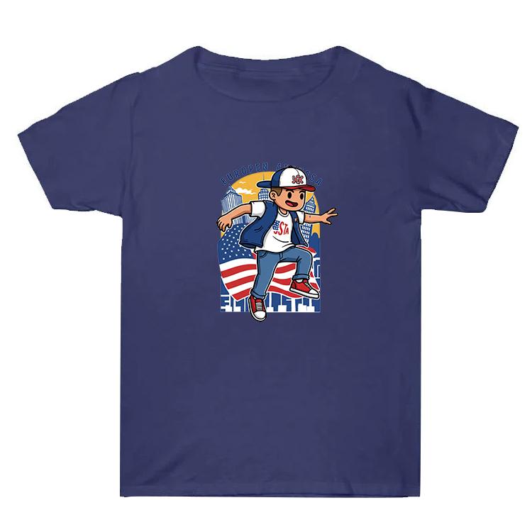 Summer Baggy Cotton Short Sleeve T-shirt Custom Made Print On Your Demand, Size: XXXL, XXXL
