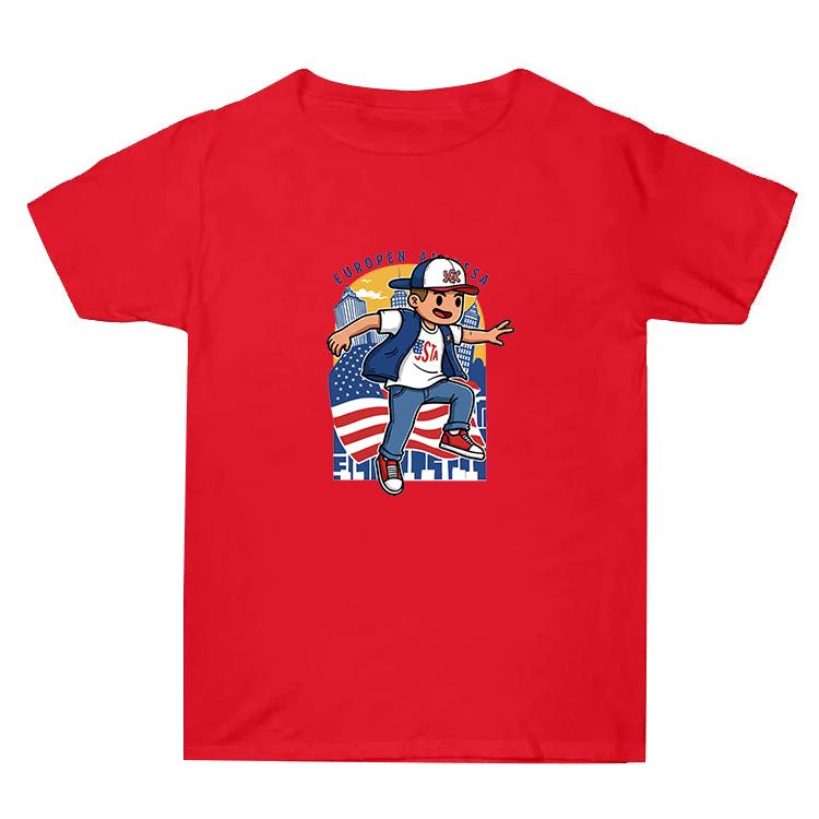 Summer Baggy Cotton Short Sleeve T-shirt Custom Made Print On Your Demand, Size: XXXL, XXXL