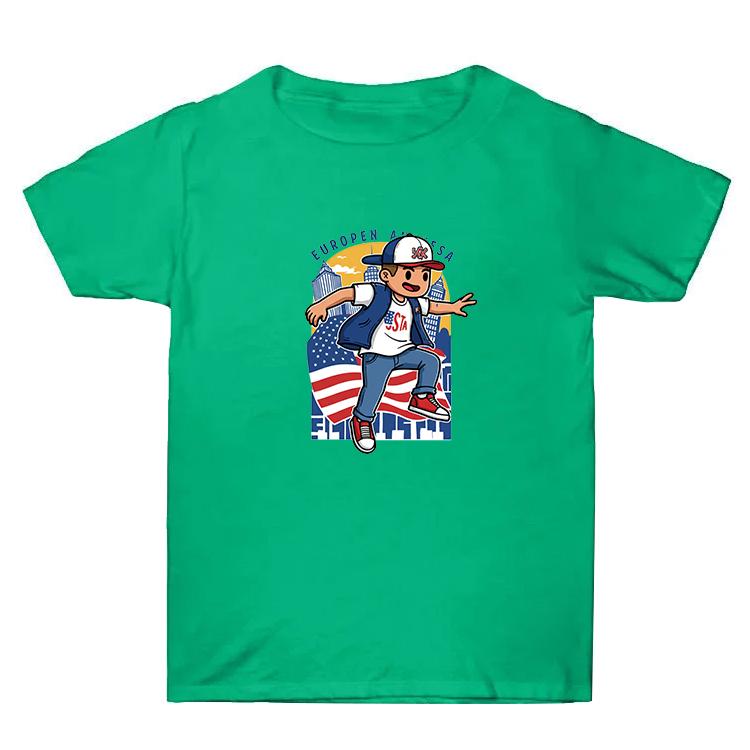 Summer Baggy Cotton Short Sleeve T-shirt Custom Made Print On Your Demand, Size: XXXL, XXXL