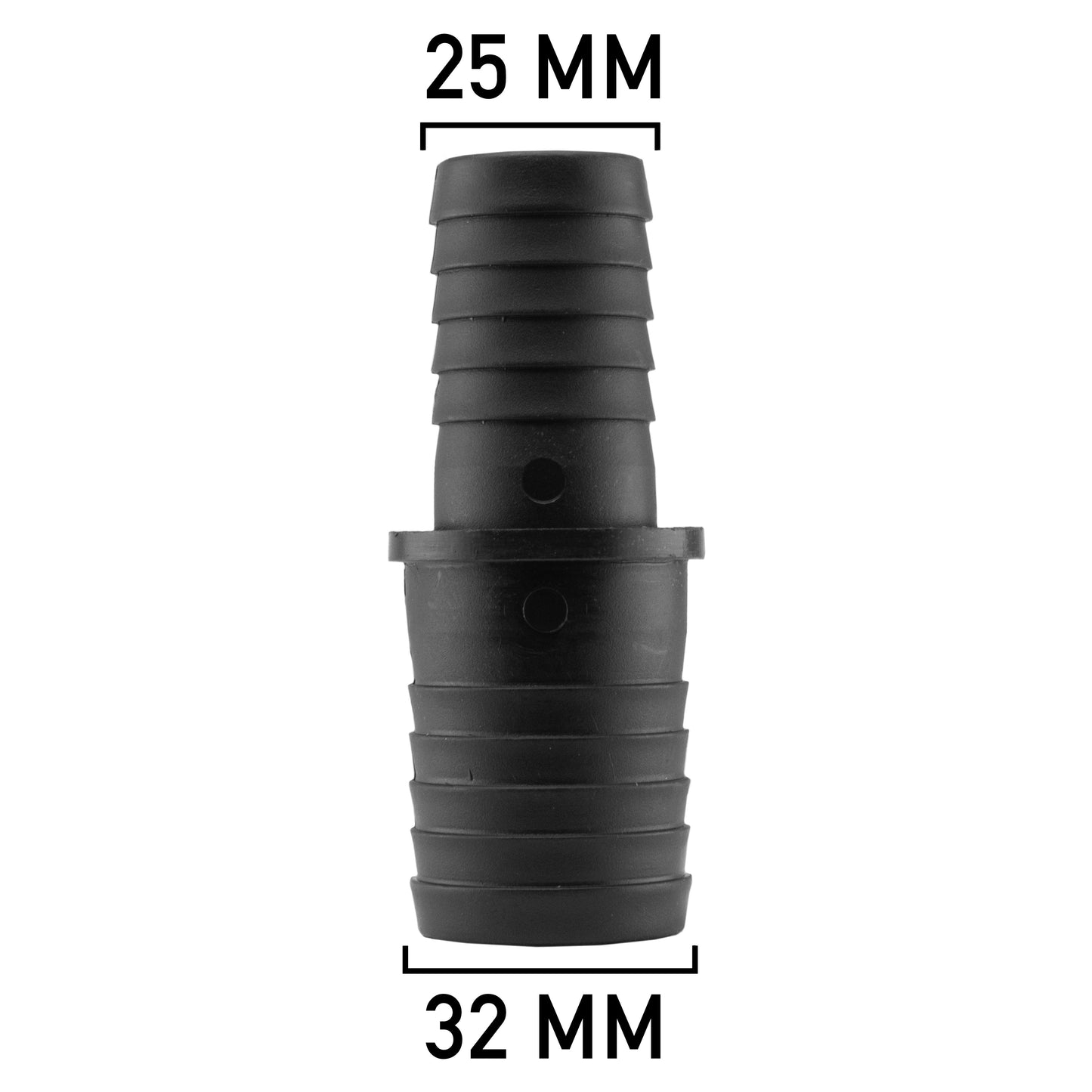 Pond Reducing Straight Connector 32mm-25mm Hose Connector Set Water Flow Control