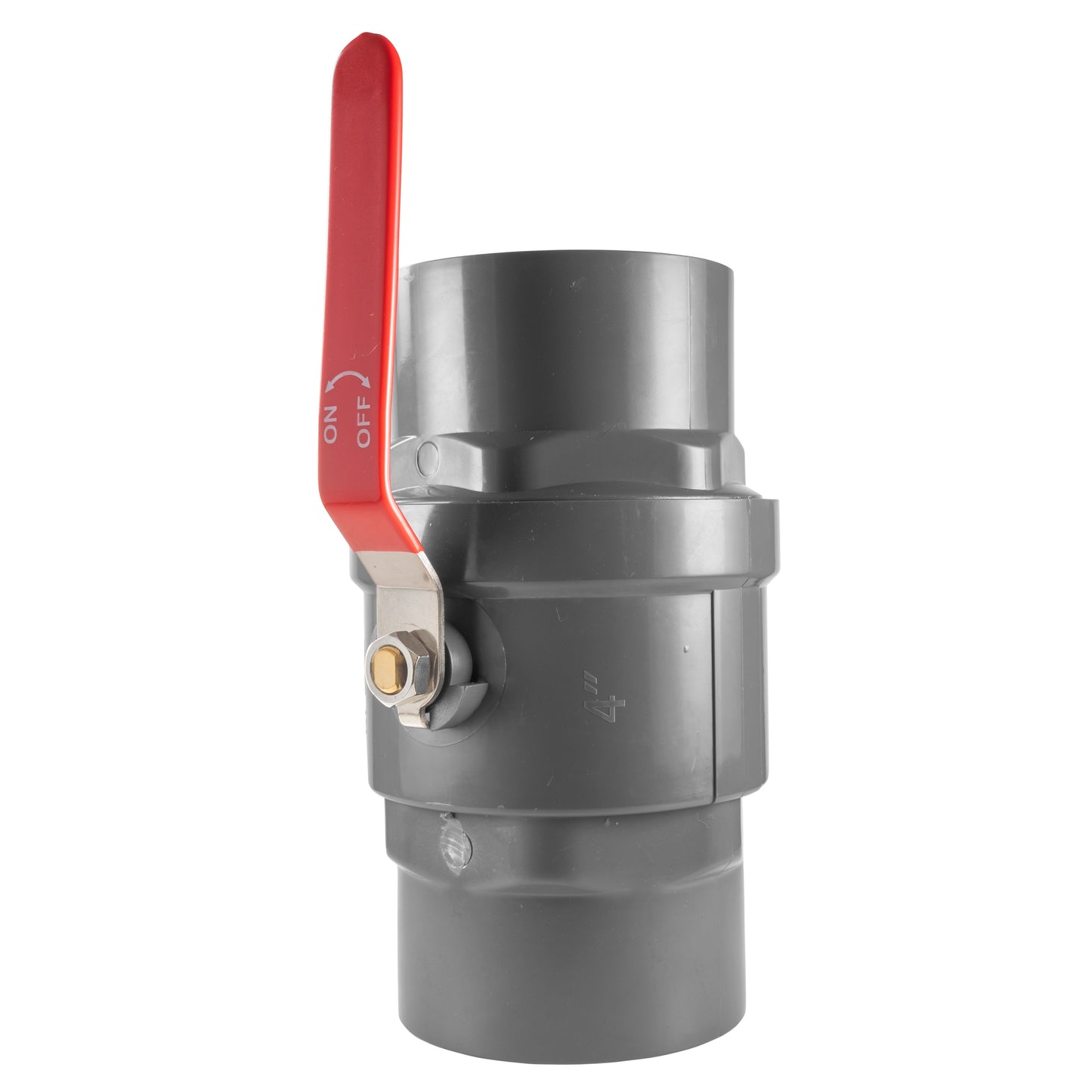 PP 4in BSPF Stopcock with Stainless Steel Ball Valve and Handle Water Connector