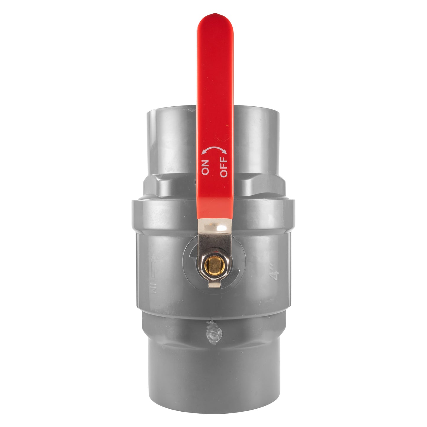PP 4in BSPF Stopcock with Stainless Steel Ball Valve and Handle Water Connector