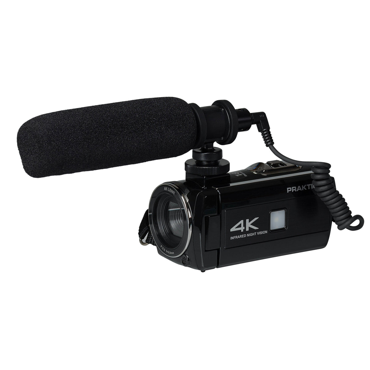 Praktica Z180IR 4K Camcorder - Black