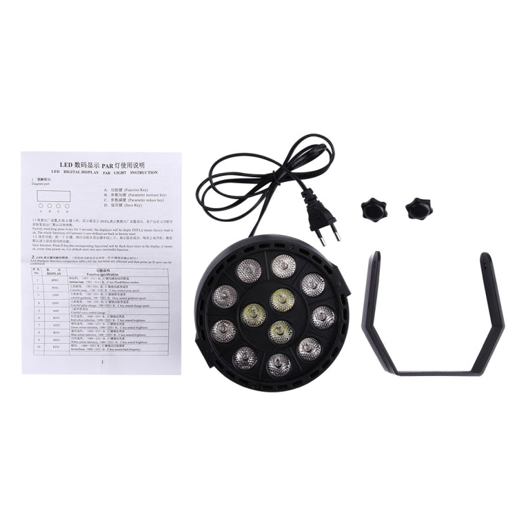 with LED Display, Master / Slave / DMX512 / Auto Run Modes, US Plug, US Plug