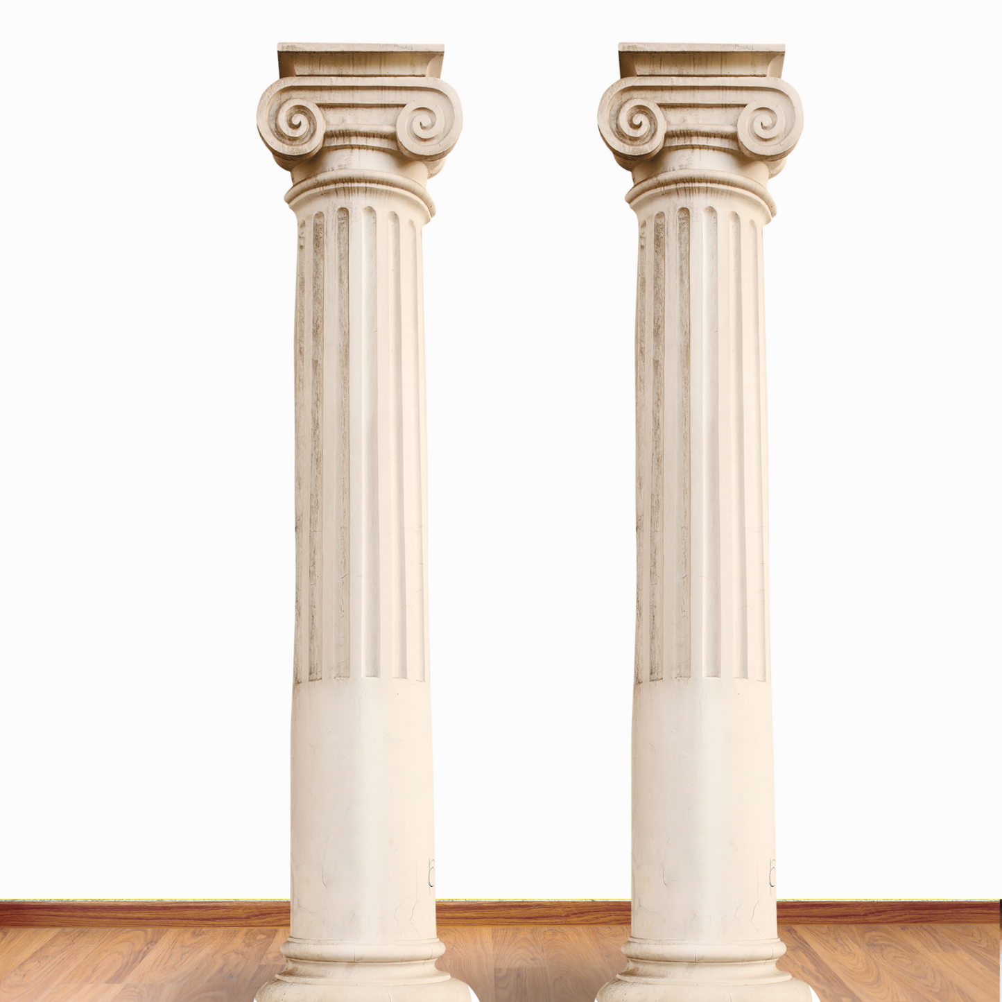 SC4150 Two Roman Pillars Cardboard Cutouts Height 195cm