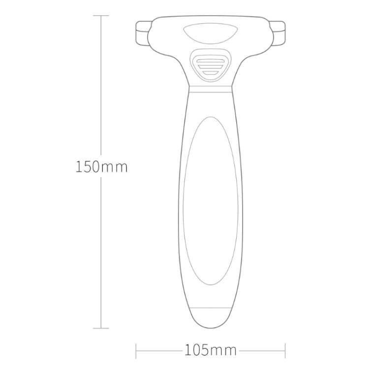 Original Xiaomi Youpin Pawbby One-handed Pet Hair Removal Comb, Pet Hair Removal Comb