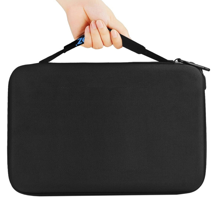 PULUZ Waterproof Carrying and Travel Case for GoPro Hero12 Black / Hero11 /10 /9 /8 /7 /6 /5, Insta360 Ace / Ace Pro, DJI Osmo Action 4 and Other Action Cameras Accessories, Large Size: 32cm x 22cm x 7cm