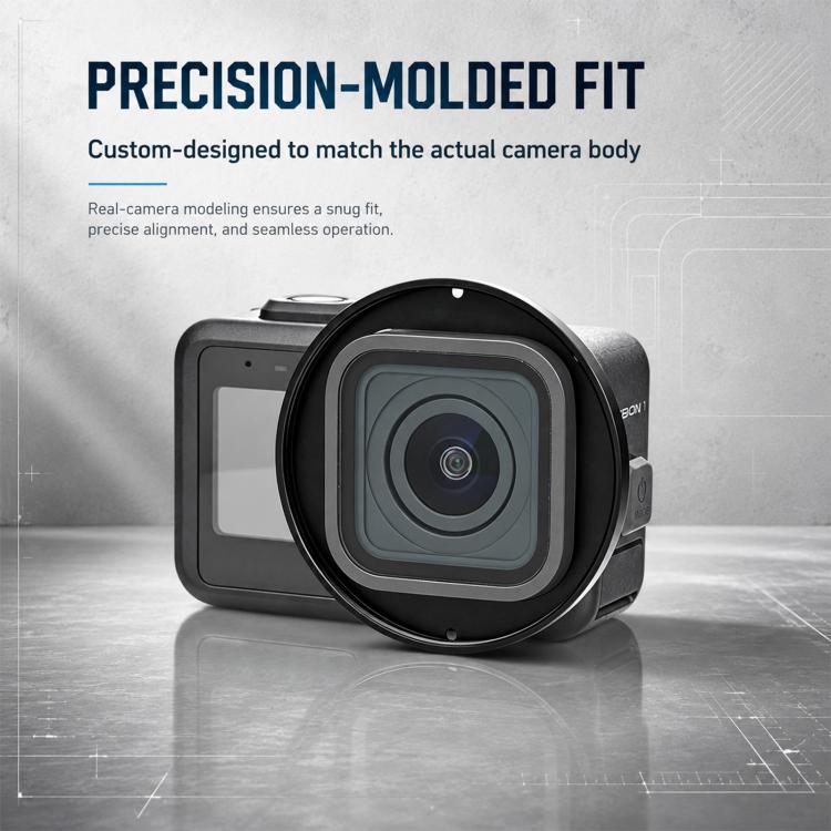 58mm UV Filter Adapter Ring for GoPro MISSION 1 / 1 PRO – PULUZ