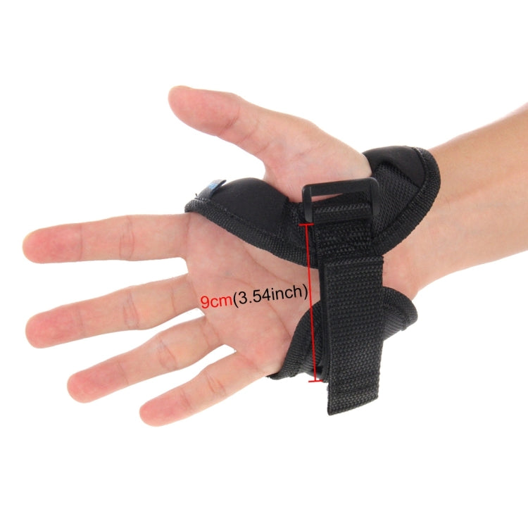 PULUZ 360 Degree Rotation Glove Style Palm Strap Mount Band for GoPro, Insta360, DJI and Other Action Cameras, Glove Palm Strap