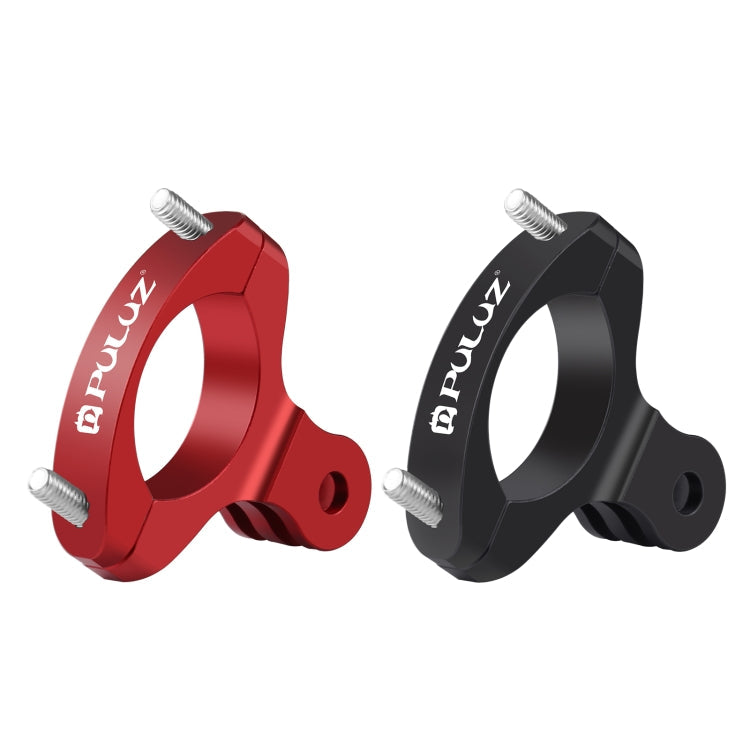 PULUZ Aluminum Bike Handlebar Mount for GoPro HERO12/11/10/9 & Action Cameras (Black)