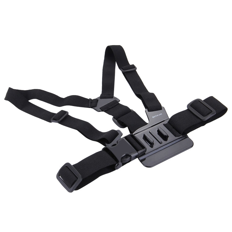 PULUZ Adjustable Chest Mount Belt with J Hook for GoPro HERO12/11/10/9 & Action Cameras