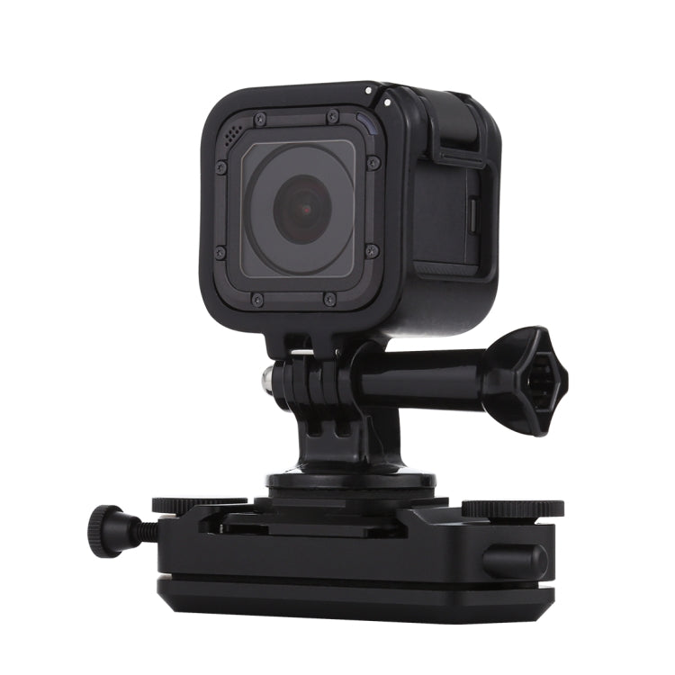 PULUZ Capture Camera Clip CNC Aluminum Alloy Quick Release Clip with Plate (Black)