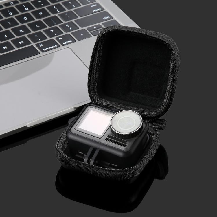 PULUZ Mini Portable Carbon Fiber Storage Bag for GoPro HERO13 Black /12 Black /11 Black /10 Black /9 Black and other Similar Size Cameras