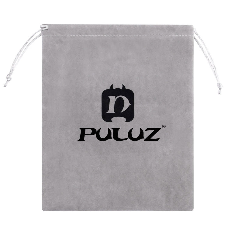 PULUZ Storage Bag with Stay Cord for GoPro, Insta360, DJI Osmo Action Cameras (Grey)