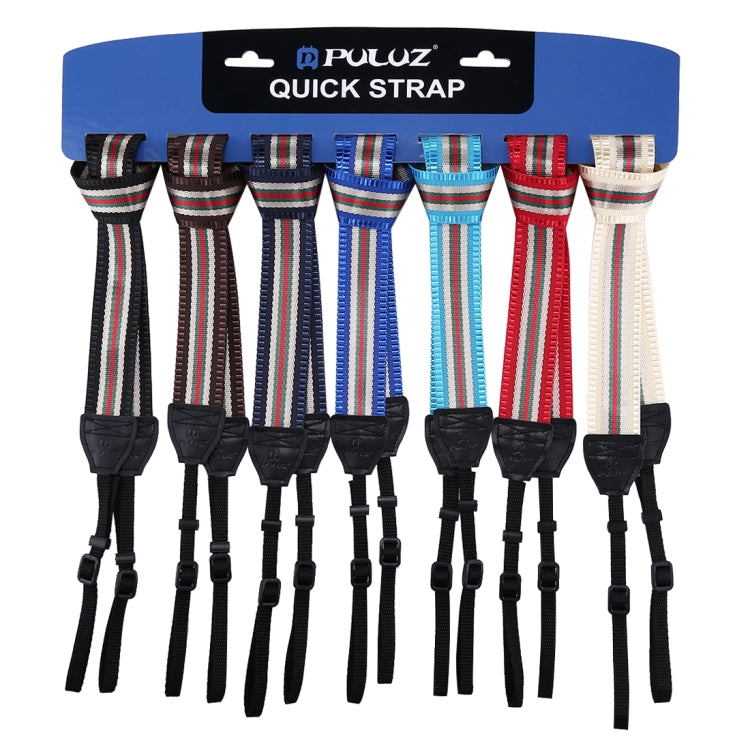 PULUZ Stripe Style  Series Shoulder Neck Strap Camera Strap for SLR / DSLR Cameras, Stripe 10