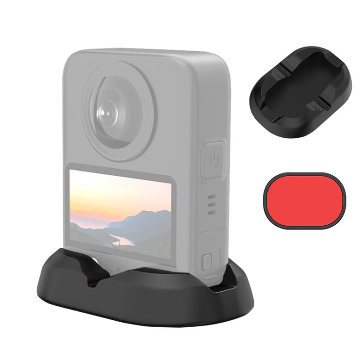 For DJI Osmo 360 PULUZ Car Silicone Base Stand, For DJI Osmo 360 Car Silicone Base