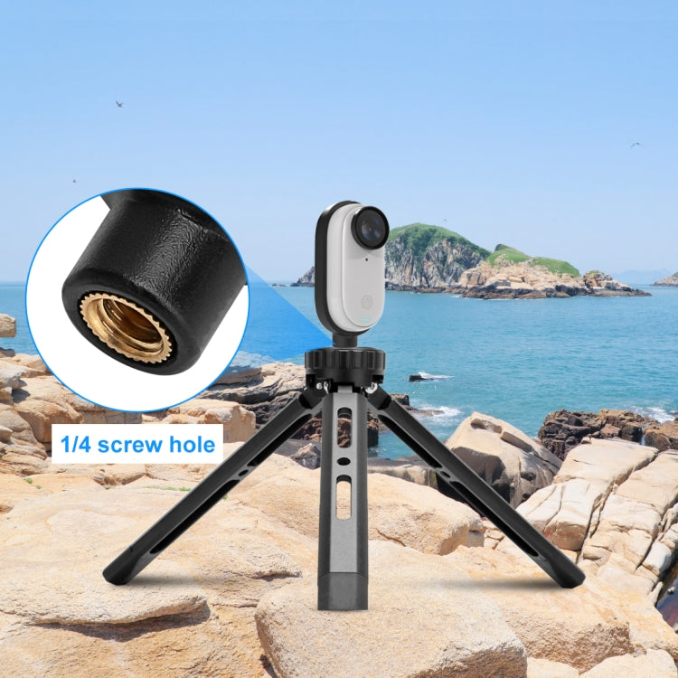 For Insta360 GO 3 / GO 3S PULUZ Body Magnetic Plastic Protective Frame Cage (Black)