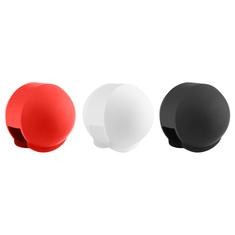 For Insta360 X3 / X4 PULUZ Invisible Dive Case Lens Guard Silicone Protective Cover (White)