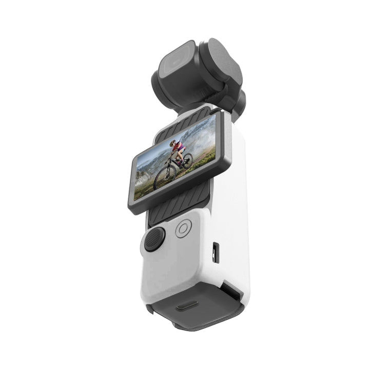 For DJI OSMO Pocket 3 PULUZ  3 in 1 Silicone Cover Case Set, Silicone Case Black, Silicone Case Red, Silicone Case White