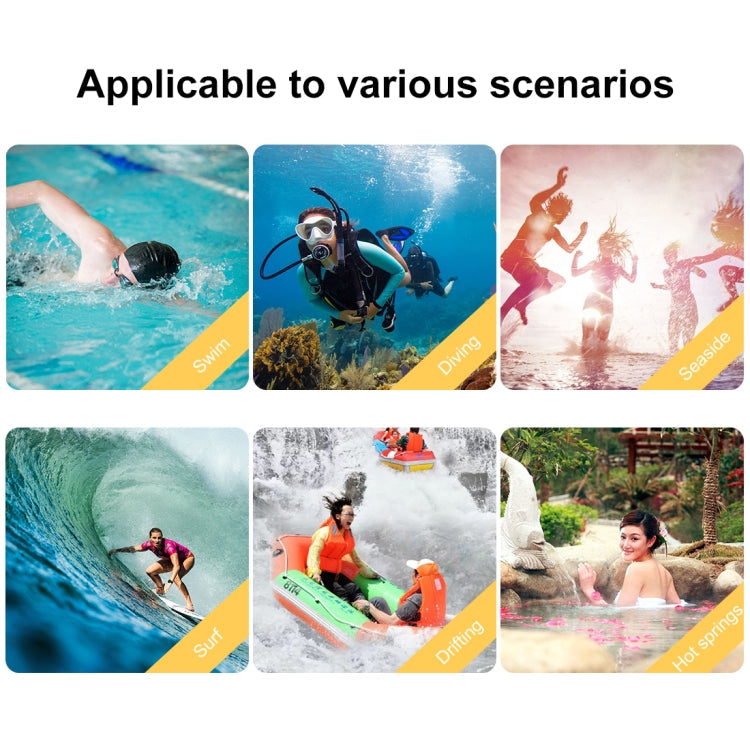 PULUZ 40m/130ft Waterproof Diving Case for iPhone 15 / 15 Pro / 14 / 14 Pro / 13 / 13 Pro / 12 / 12 Pro, with One-way Valve Photo Video Taking Underwater Housing Cover(White)