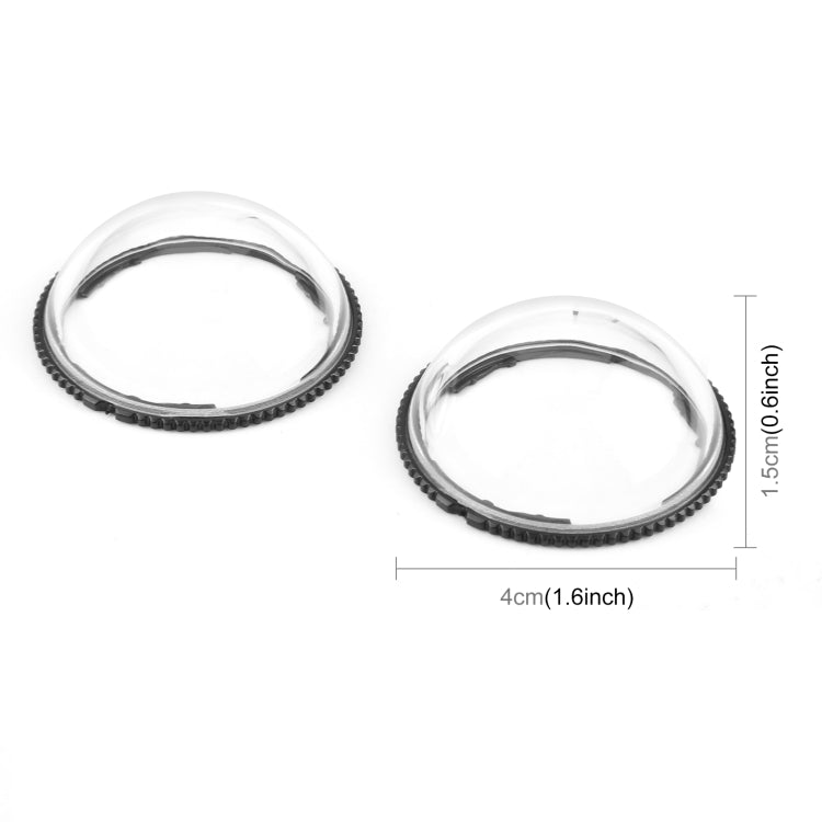 For Insta360 X4 PULUZ Rotation PC Lens Guard  Protective Cover, For Insta360 X4 PC Lens Guard